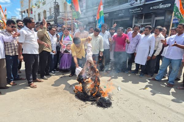 Tripura Congress protests against Election Commission, warns of intensified agitation