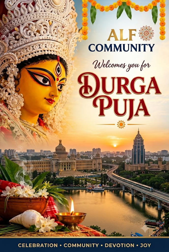 Adarsh Lake Front to Celebrate Durga Puja for the First Time in Bengaluru