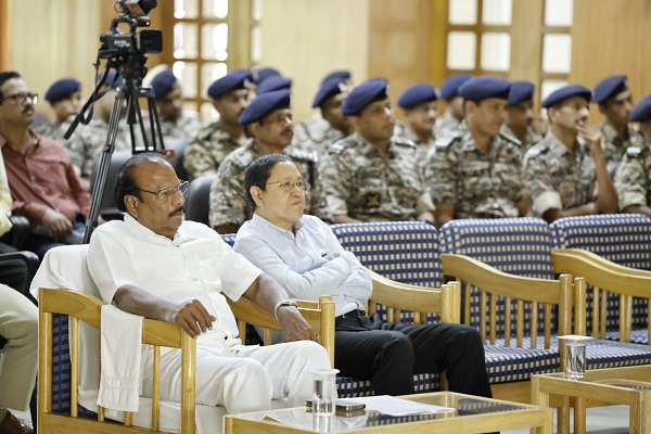 Tripura Governor listens to 138th Mann Ki Baat episode at Lok Bhavan