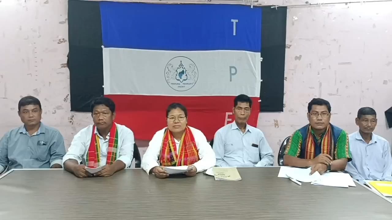 Patal Kanya Jamatia Introduces  New Political Party in Tripura