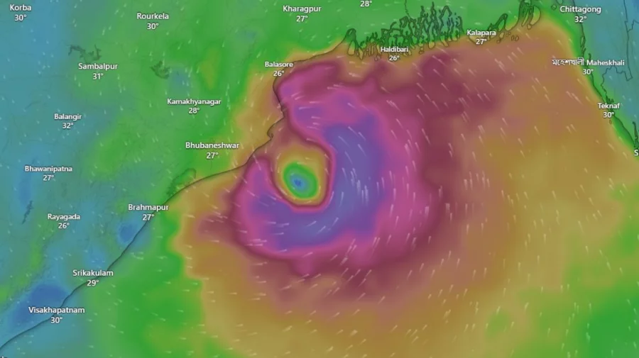 Cyclone Dana set to make landfall in Odisha, West Bengal