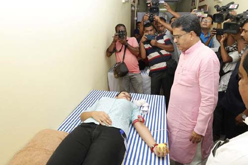 Rotary Club Organizes Blood Donation Camp