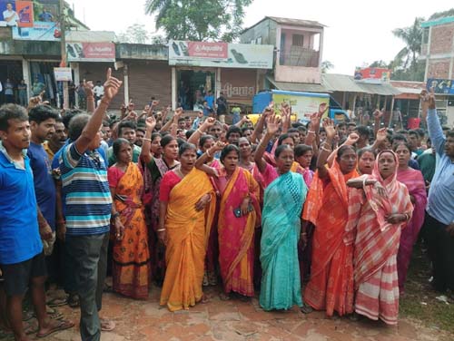 Protest Errupts over Alleged Abduction of College student