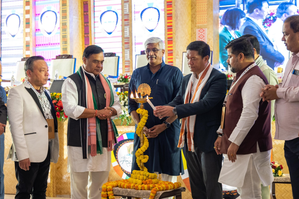 Tripura Tourism Minister Attends International Tourism Mart in Kaziranga