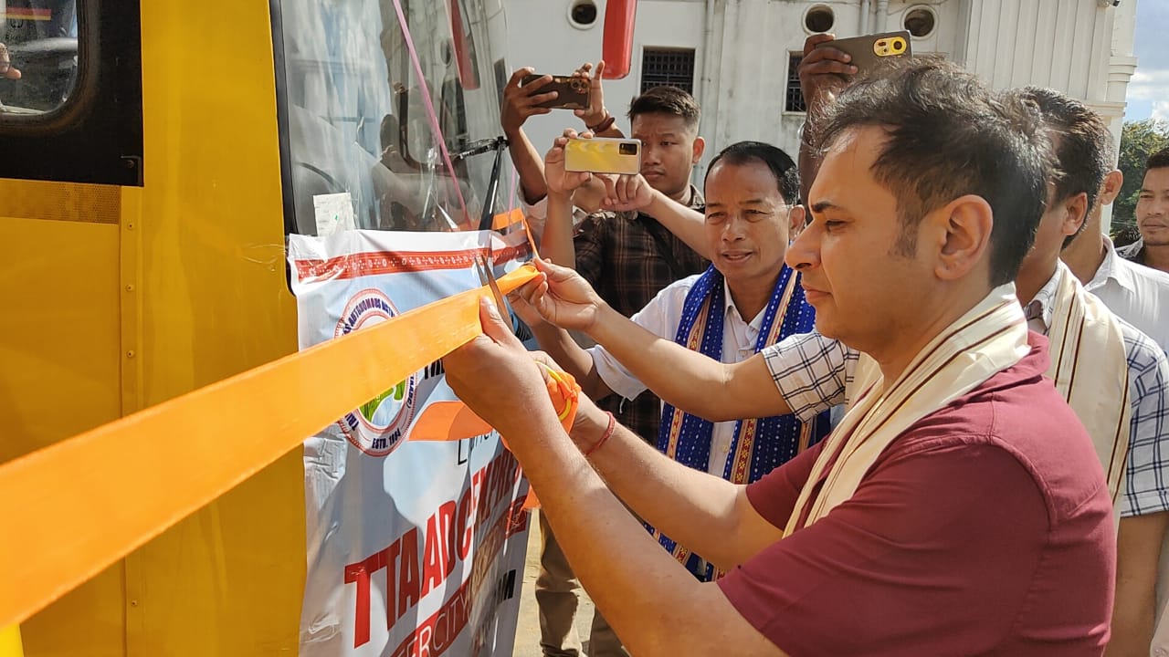 Inauguration of TTAADC Express: A New Milestone for Connectivity in Tripura’s Tribal Areas
