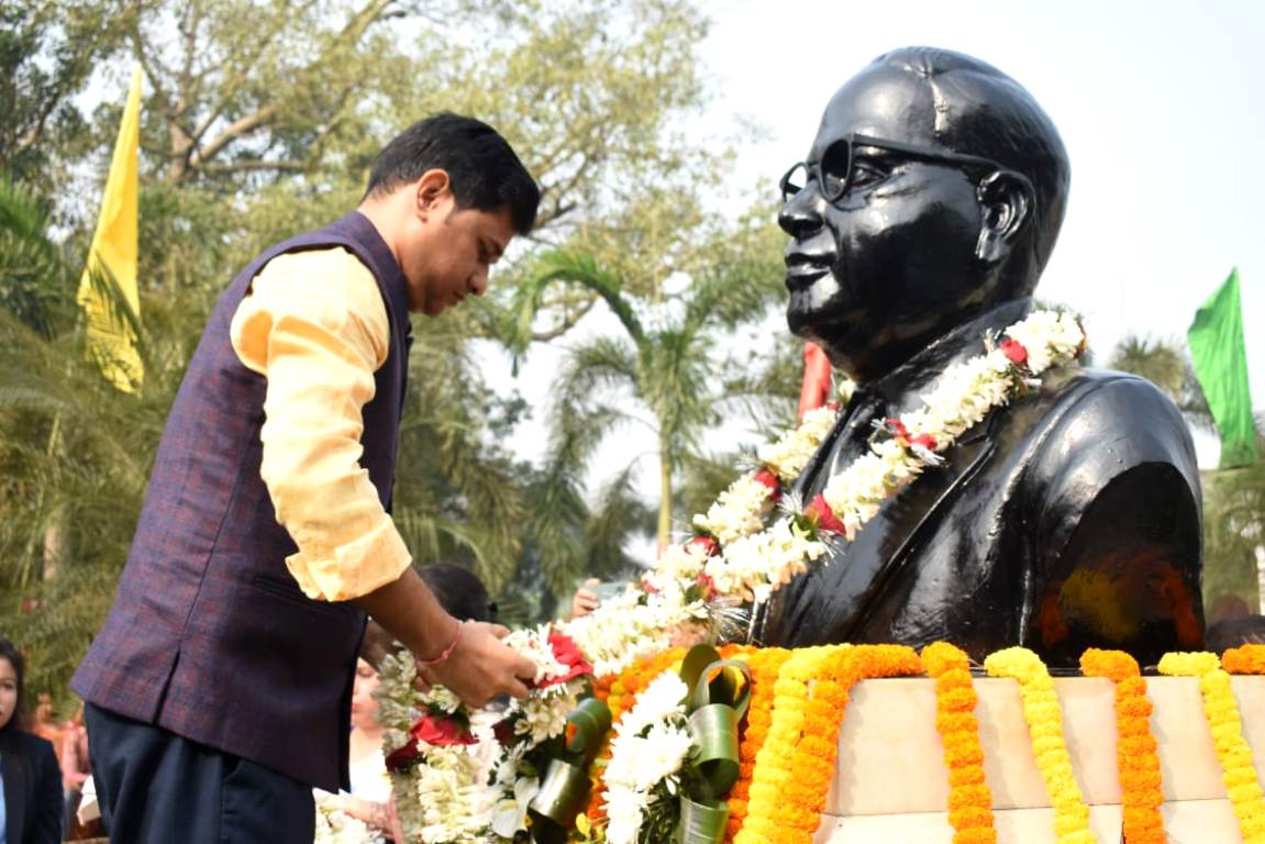 69th death anniversary of Dr. B R Ambedkar observed