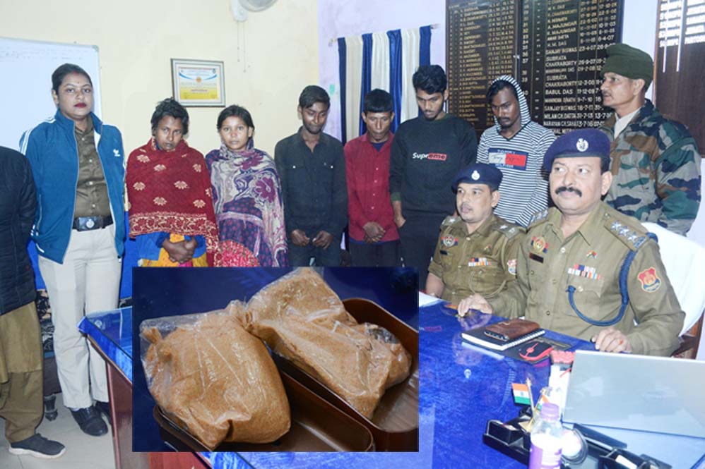 Six arrested on charges of Drug Peddling