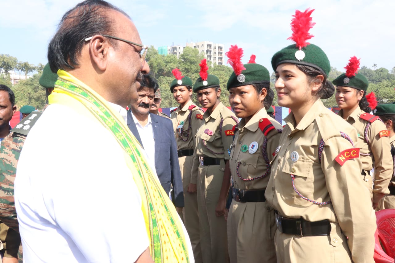 Governor attending Ek Bharat Shreshtha Bharat Camp of NCC