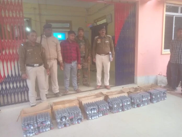 Sonamura Police Recover Large Quantity of Phensedyl