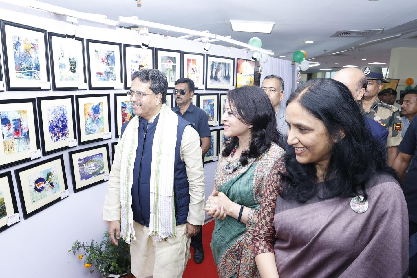 Chief Minister inaugurates painting and handicraft exhibition celebrating Police Week