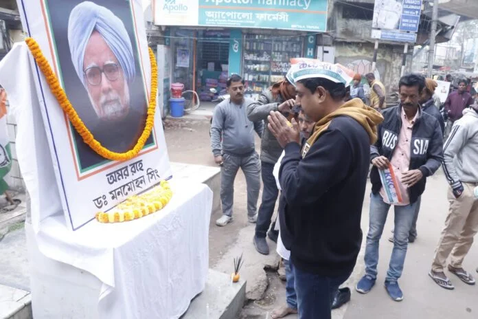 Congress paid tribute to late former Prime Minister Dr. Manmohan Singh