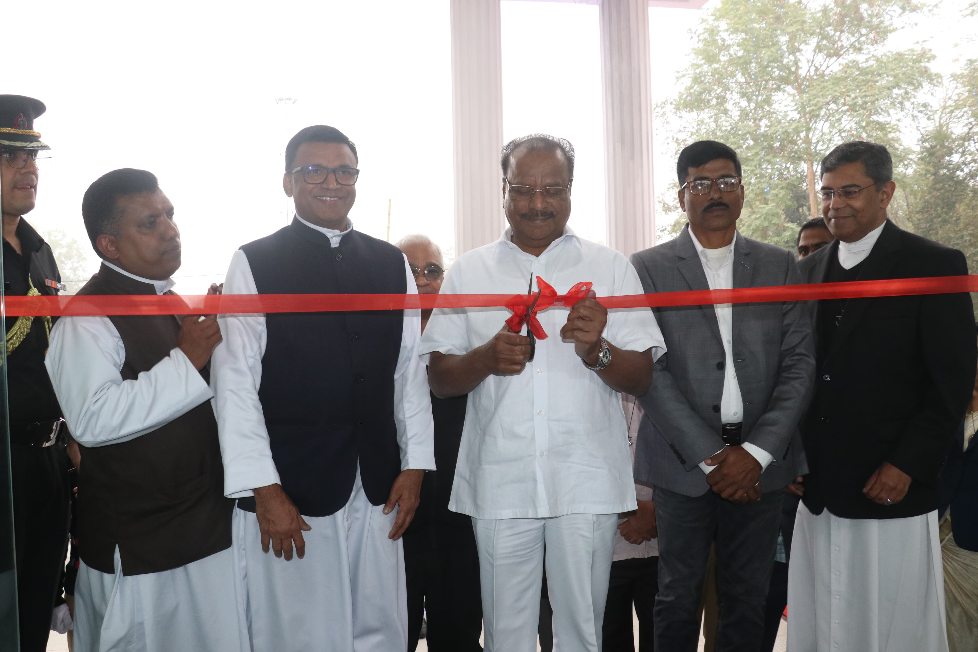 Governor inauguration of New pre Primary School Building of Holy Cross school