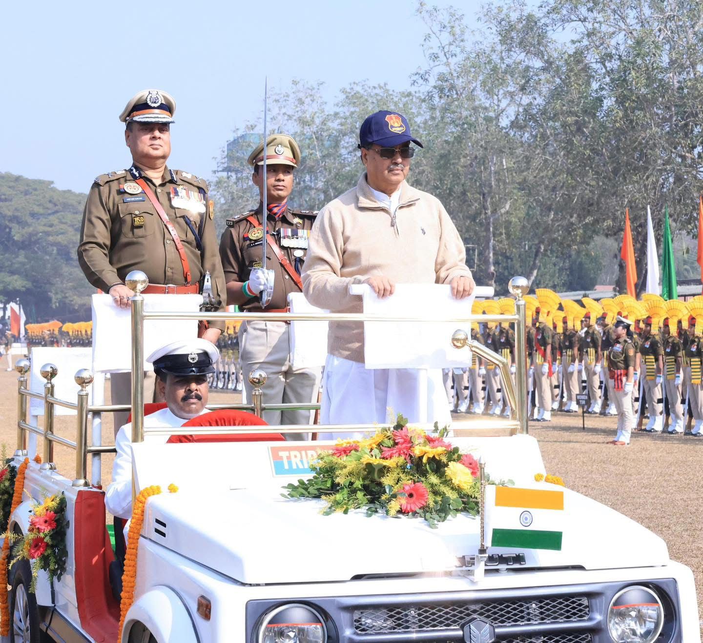 Police Week Parade 2025 celebrates at Manoranjan Debbarma Smriti Police Parade Ground