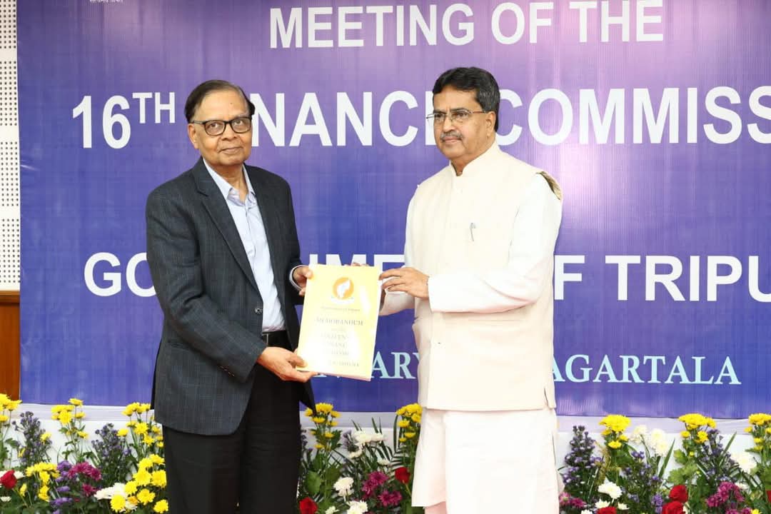 Tripura’s finances ‘sound’ but per capita income below national average: Arvind Panagariya