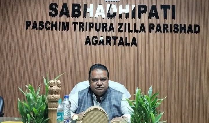 Chairman of the West Tripura District Council breathes his last