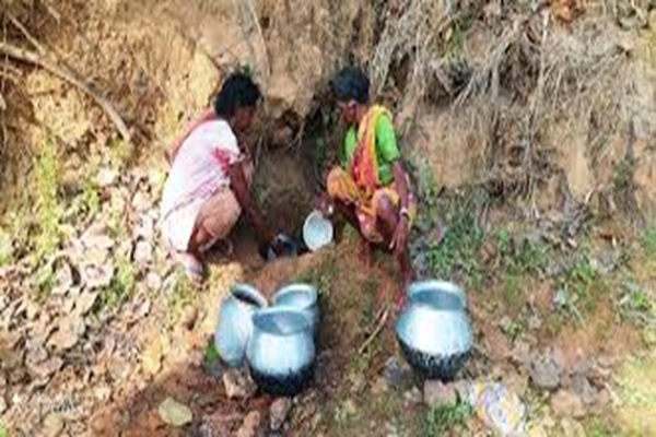 Drinking water scarcity in tribal areas