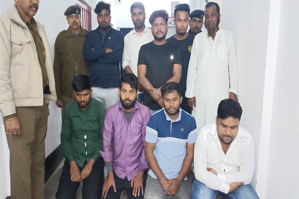 Nine arrested with illegal Eskuf
