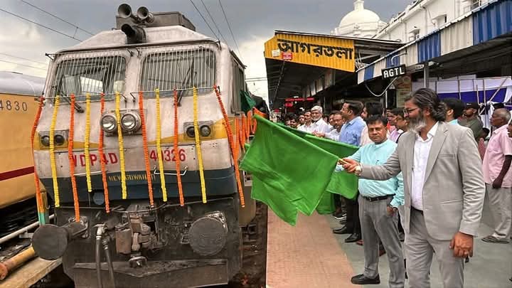 Parcel Cargo Express Begins Its Journey from Agartala