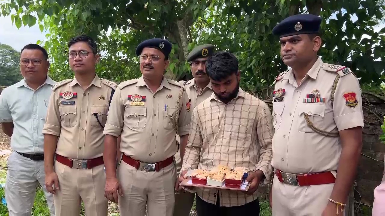 Youth Arrested with 55 Grams of Heroin at Dharmanagar Railway Station