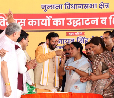 PM Modi Entrusted Delhi to a ‘Village Daughter’, Says Haryana CM on Rekha Gupta’s Birthday