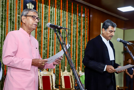 Prof. Ashim Kumar Ghosh Sworn in as 19th Governor of Haryana