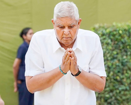 Vice President Jagdeep Dhankhar Resigns Citing Health Reasons, Triggers Search for Successor