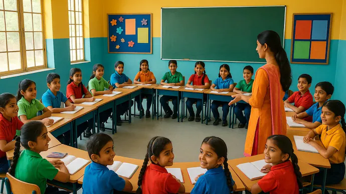 Goodbye Backbenchers: Indian Schools Rethink Classroom Seating for Inclusion
