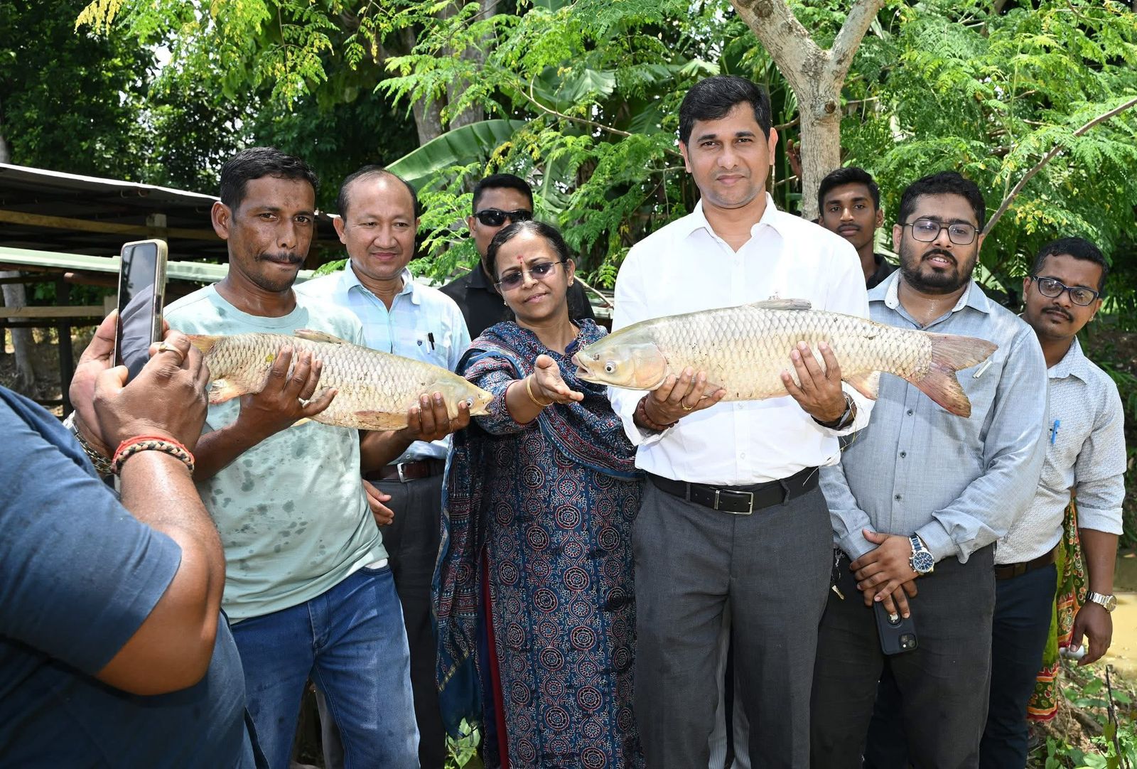 Minister Sudhangshu Das Highlights Aquaculture's Role in Rural Empowerment During Gomati Visit