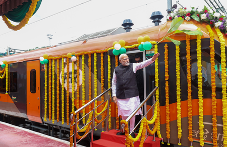 PM Modi Flags Off Three Vande Bharat Trains, Boosting Connectivity Across India