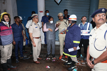 Five, Including Two Children, Killed in Nagarthpet Fire Tragedy
