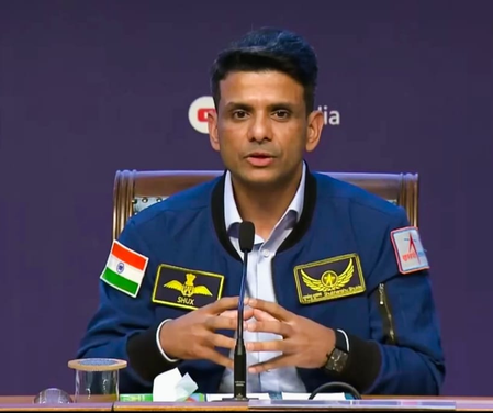IAF’s Shubhanshu Shukla Hails India’s First ISS Mission as ‘Unbelievable Experience’