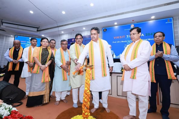 CM Launches ‘Viksit Tripura 2047’ Vision Document at Agartala