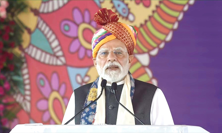 PM Modi in Rajasthan Urges Swadeshi Adoption, Unveils ₹1.22 Lakh Crore Projects