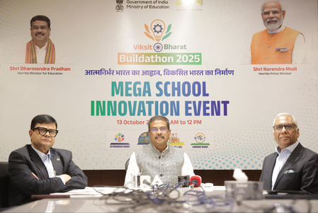 Education Minister Dharmendra Pradhan Inaugurates ‘Viksit Bharat Buildathon 2025’, India’s Largest School Innovation Challenge