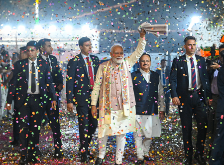 PM Modi hails NDA’s Bihar mandate, says ‘Jungle Raj’ rejected
