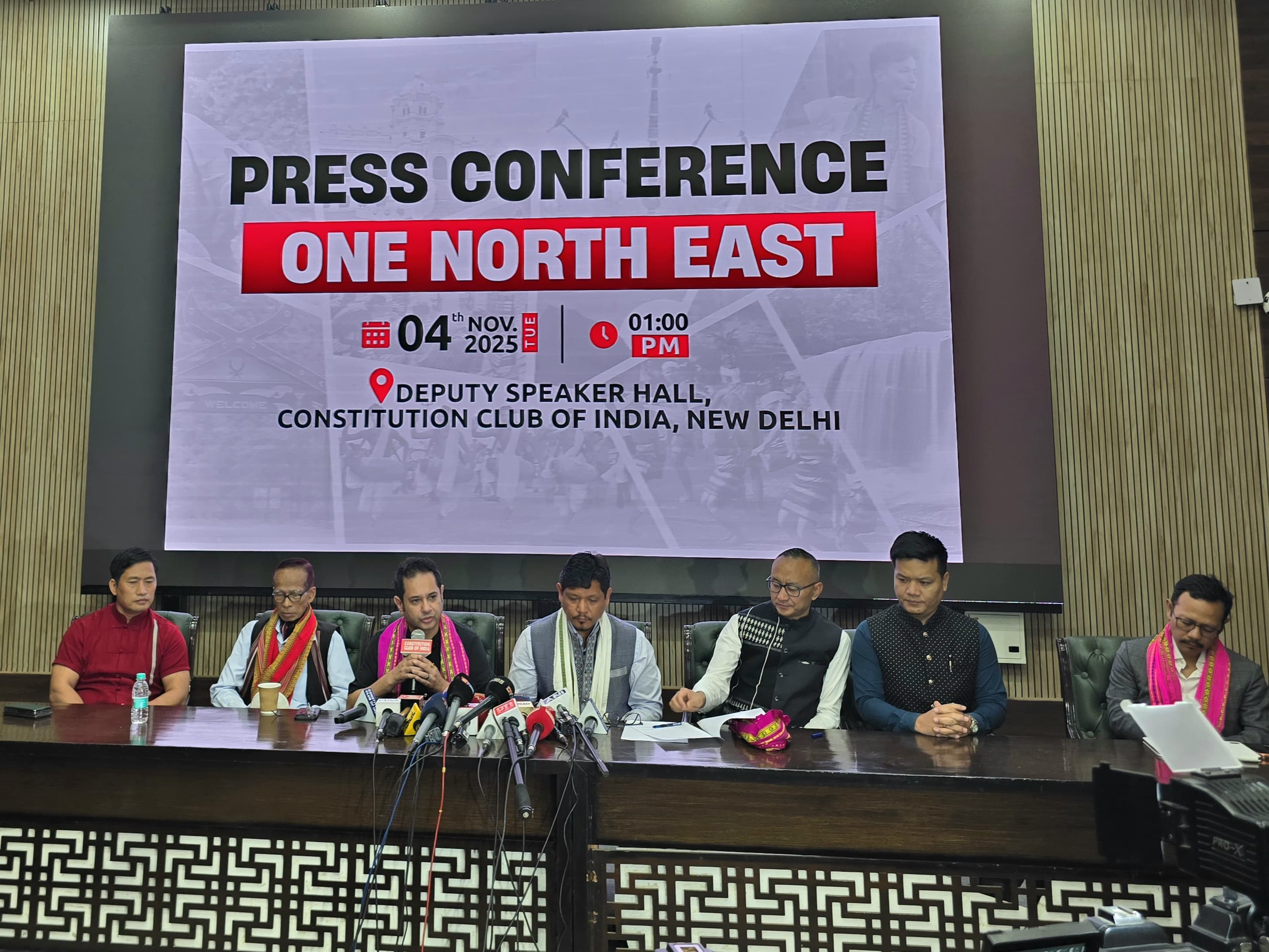 Regional parties join hands to form ‘One North East’ front