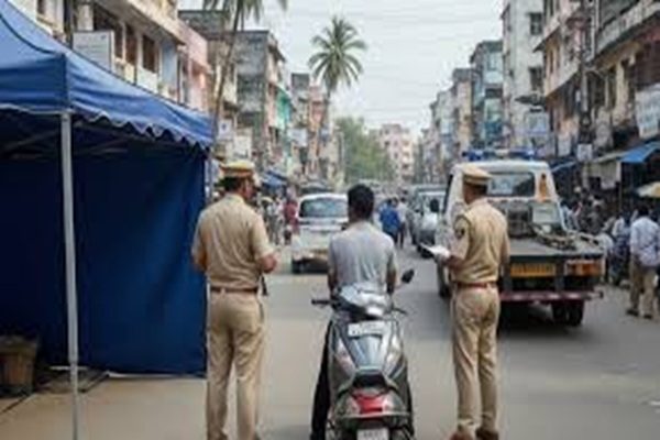 Agartala Police Act Against Underage Driving, 5 Cases Found