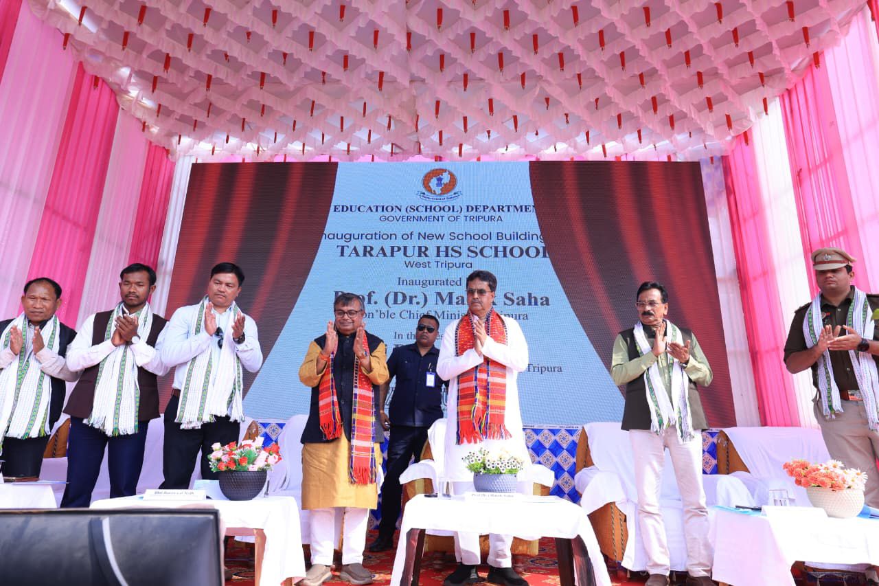 Tripura CM on improving schools and tribal development