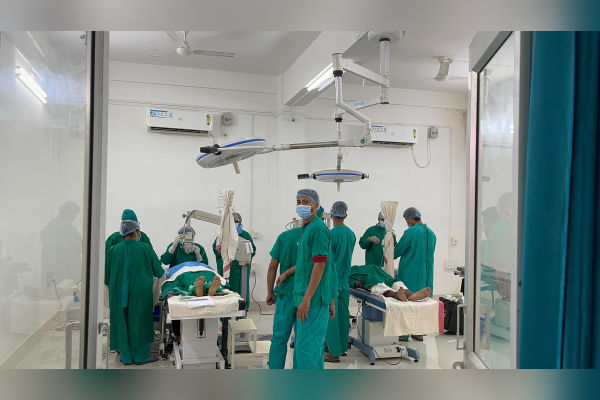 33 Patients Undergo Surgeries at Mega Eye Camp in Santirbazar