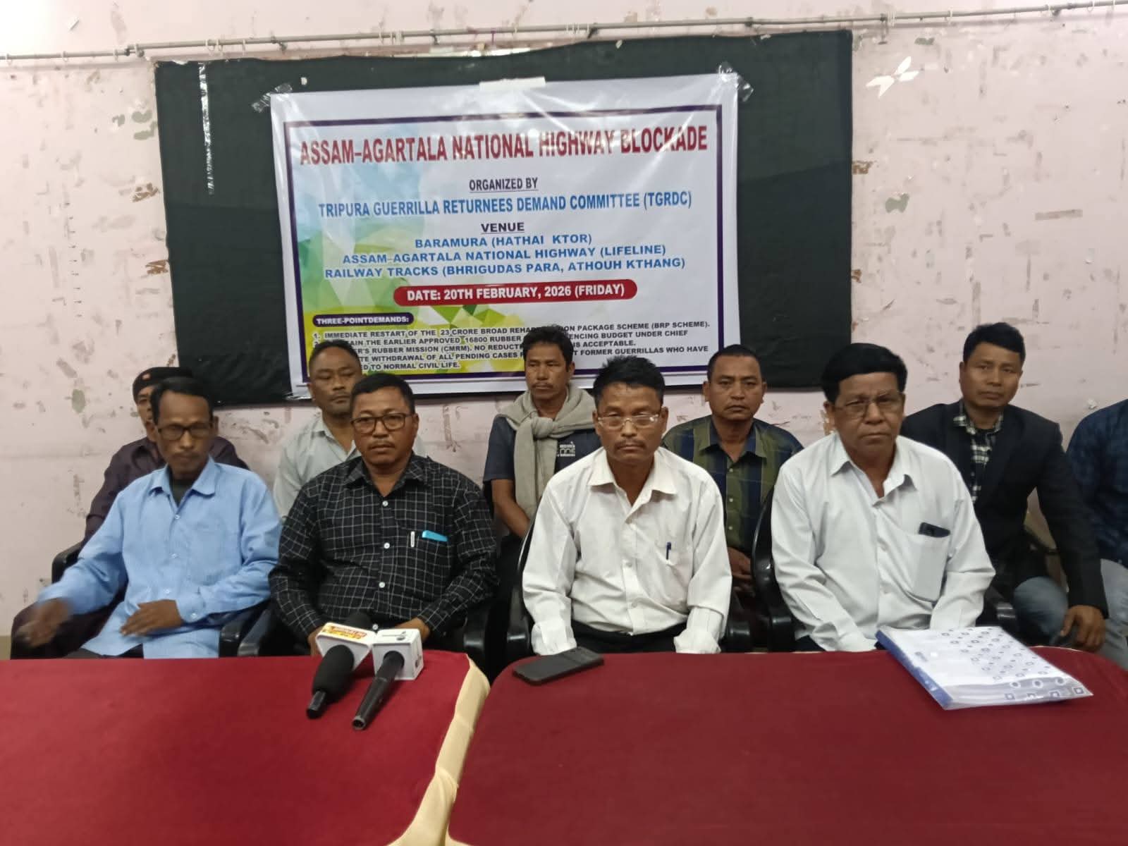 Surrendered Militants’ Body Calls for Statewide Transport Blockade on February 20