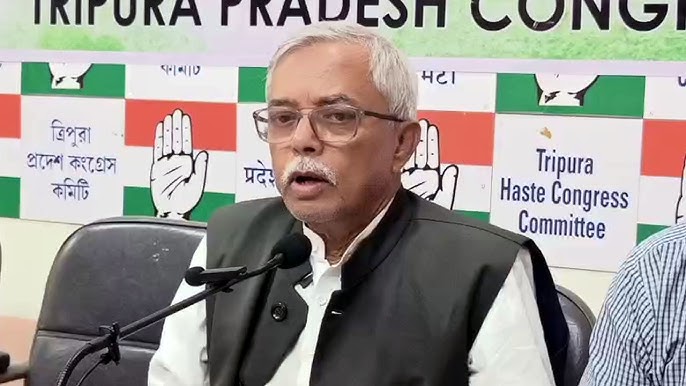 Tripura Congress Calls Statewide Protest