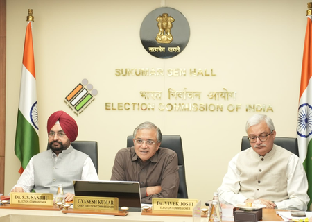 ECI Holds High-Level Review Meet to Ensure Free and Fair Polls in Key States