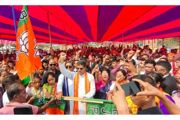 710 join BJP in Gandacherra, CM Saha attacks rivals