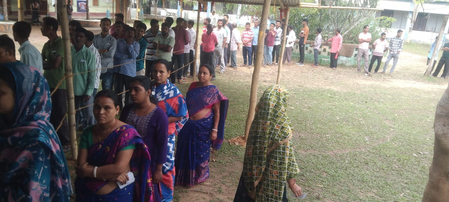 Dharmanagar Bypoll Records 79.84% Voter Turnout Till 5 PM