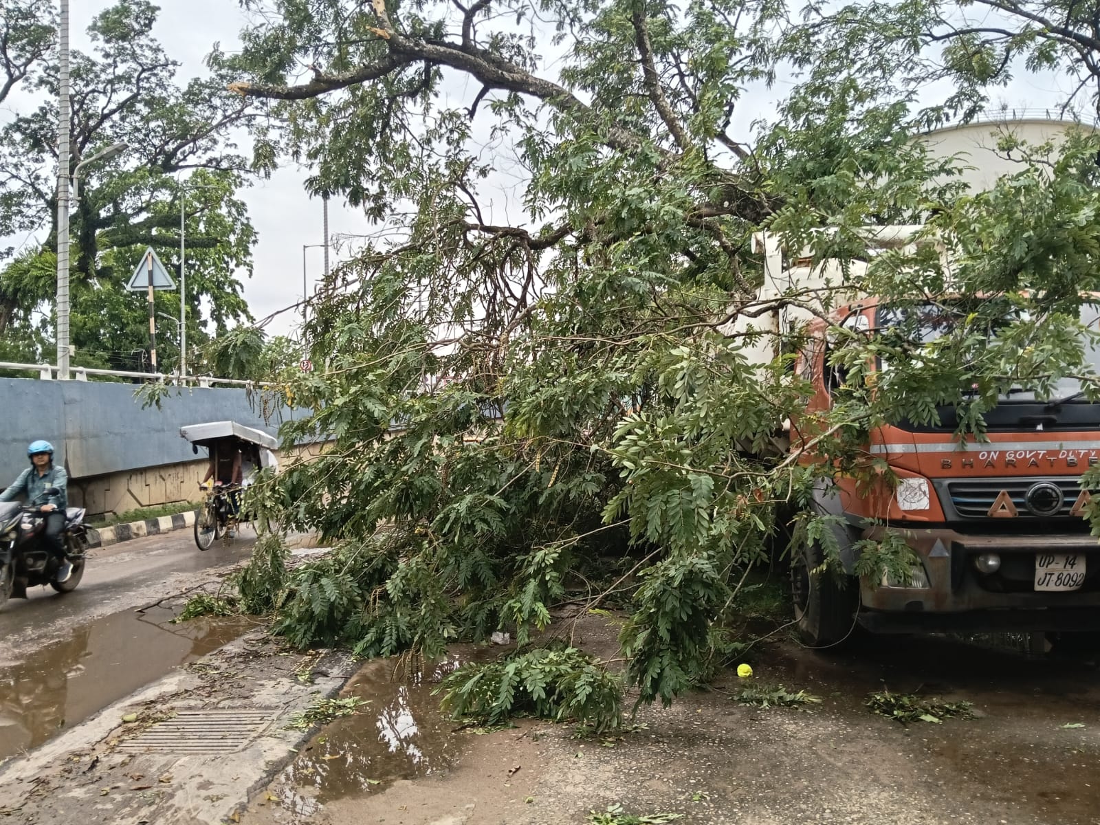 Agartala Flooded After 1-Hour Rain, Smart City Under Fire