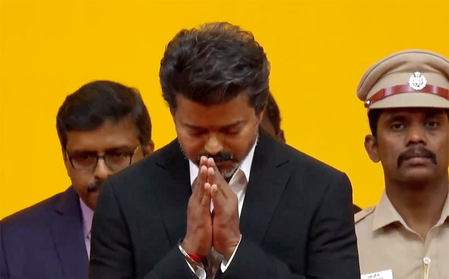 Vijay Promises Transparent, Welfare-Driven Governance in First Address as Tamil Nadu CM