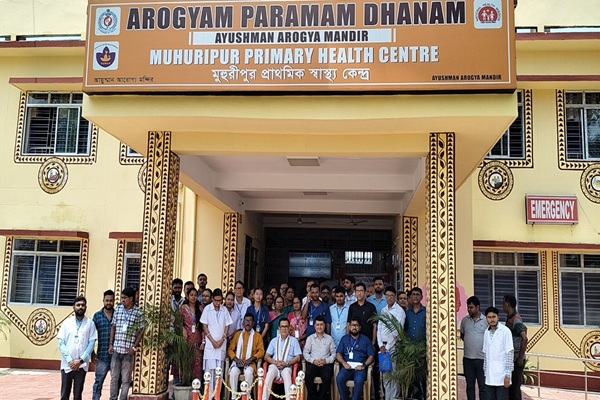 Central team visits Muhuripur PHC for quality check