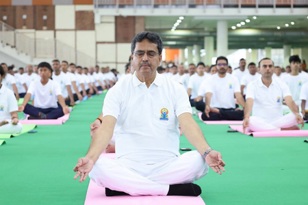 CM Saha Urges Daily Yoga for Healthy Living