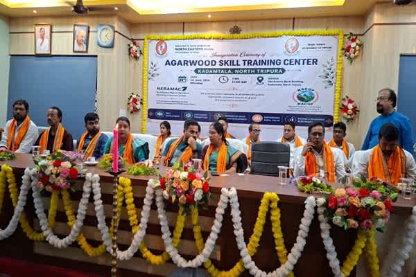 Agarwood Skill Center Opens in North Tripura