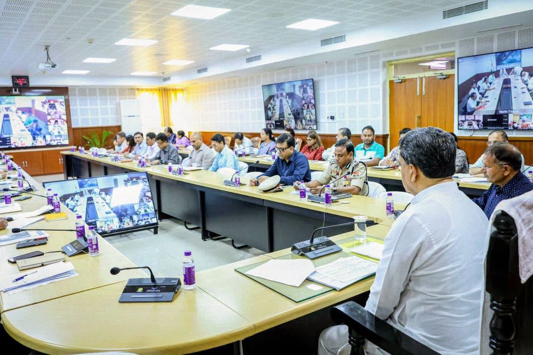 CM Saha Reviews Welfare Scheme Implementation